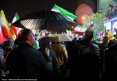 اجتماع تهرانی ها در حمایت از نیروهای مسلح