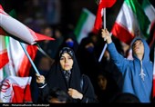 اجتماع تهرانی ها در حمایت از نیروهای مسلح