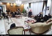 دیدار استاندار قزوین با رئیس شورای اطلاع‌رسانی دولت
