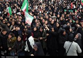 تشییع پیکر شهید مهدی مرادی در همدان