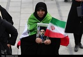 تشییع پیکر شهید مهدی مرادی در همدان