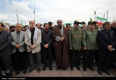 تشییع پیکر شهید مهدی مرادی در همدان