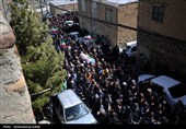 تشییع پیکر شهید مهدی مرادی در همدان