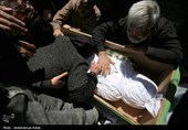 تشییع پیکر شهید مهدی مرادی در همدان