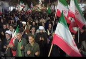 دریای حضور تاکستانی‌ها در بیست و هشتمین قیام عاشورایی