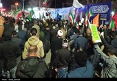 دریای حضور تاکستانی‌ها در بیست و هشتمین قیام عاشورایی
