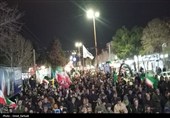 دریای حضور تاکستانی‌ها در بیست و هشتمین قیام عاشورایی