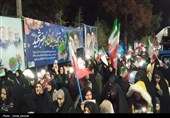 دریای حضور تاکستانی‌ها در بیست و هشتمین قیام عاشورایی