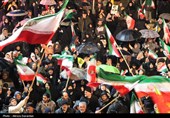 اجتماع شبانه مردم اردبیل درحمایت از رهبری و نیروهای مسلح