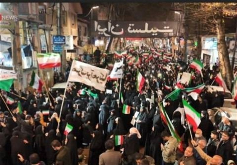 پیام روشن حضور میدانی مردم: روزگار سیاه آمریکا فرا رسیده است