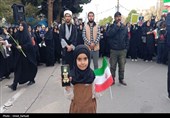 مراسم تشییع و تدفین شهدای روستای نجف آباد