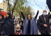 مراسم تشییع و تدفین شهدای روستای نجف آباد