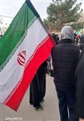 مراسم تشییع و تدفین شهدای روستای نجف آباد