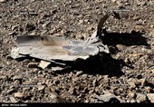 تصاویر اختصاصی تسنیم از انهدام جنگنده  در آسمان مرکزی ایران