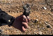تصاویر اختصاصی تسنیم از انهدام جنگنده  در آسمان مرکزی ایران