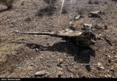تصاویر اختصاصی تسنیم از انهدام جنگنده  در آسمان مرکزی ایران