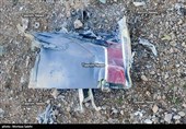 تصاویر اختصاصی تسنیم از انهدام جنگنده  در آسمان مرکزی ایران