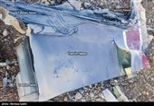تصاویر اختصاصی تسنیم از انهدام جنگنده  در آسمان مرکزی ایران