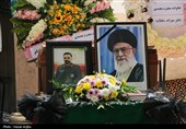 مراسم گرامیداشت شهید علی محمدی از شهدای جنگ رمضان در سلطانیه برگزار شد