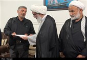 دیدار آیت‌الله صفایی بوشهری با خانواده شهیدان جنگ رمضان در دشتستان