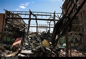 بازدید وزیر علوم از آثار حمله هوایی آمریکا و رژیم صهیونیستی به دانشگاه شهید بهشتی