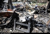بازدید وزیر علوم از آثار حمله هوایی آمریکا و رژیم صهیونیستی به دانشگاه شهید بهشتی
