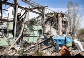 بازدید وزیر علوم از آثار حمله هوایی آمریکا و رژیم صهیونیستی به دانشگاه شهید بهشتی