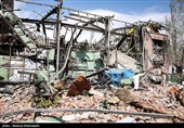 بازدید وزیر علوم از آثار حمله هوایی آمریکا و رژیم صهیونیستی به دانشگاه شهید بهشتی