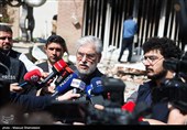 بازدید وزیر علوم از آثار حمله هوایی آمریکا و رژیم صهیونیستی به دانشگاه شهید بهشتی