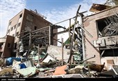 بازدید وزیر علوم از آثار حمله هوایی آمریکا و رژیم صهیونیستی به دانشگاه شهید بهشتی