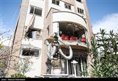 بازدید وزیر علوم از آثار حمله هوایی آمریکا و رژیم صهیونیستی به دانشگاه شهید بهشتی