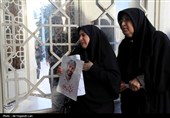تشییع و تدفین پیکر پاسدار شهید مرتضی وفاپور در گلزار شهدای لارستان