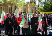 اعزام جهادگران کاشانی به تهران از قاب دوربین تسنیم