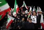 اجتماع خانواده شهدا در حمایت از رهبری و  نیروهای مسلح - همدان