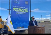 کلنگ‌زنی نیروگاه خورشیدی لیل‌آباد زنجان