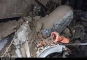 بدنه موشک عمل نکرده تاماهاوک آمریکایی