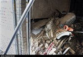 بدنه موشک عمل نکرده تاماهاوک آمریکایی