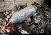 بدنه موشک عمل نکرده تاماهاوک آمریکایی