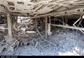 آثار حمله هوایی آمریکا و رژیم صهیونیستی به دانشگاه صنعتی شریف