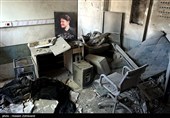 آثار حمله هوایی آمریکا و رژیم صهیونیستی به دانشگاه صنعتی شریف