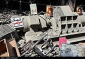 آثار حمله هوایی آمریکا و رژیم صهیونیستی به دانشگاه صنعتی شریف