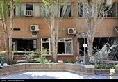 آثار حمله هوایی آمریکا و رژیم صهیونیستی به دانشگاه صنعتی شریف