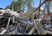 آثار حمله هوایی آمریکا و رژیم صهیونیستی به دانشگاه صنعتی شریف