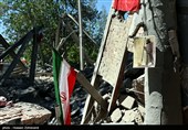 آثار حمله هوایی آمریکا و رژیم صهیونیستی به دانشگاه صنعتی شریف