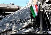آثار حمله هوایی آمریکا و رژیم صهیونیستی به دانشگاه صنعتی شریف