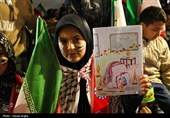 بزرگداشت چهلم شهدای مدرسه میناب در زنجان
