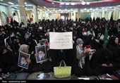 مراسم چهلمین روز شهادت امام شهید و گرامیداشت شهدای جنگ رمضان در همدان