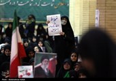 مراسم چهلمین روز شهادت امام شهید و گرامیداشت شهدای جنگ رمضان در همدان