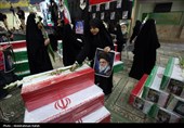 مراسم چهلمین روز شهادت امام شهید و گرامیداشت شهدای جنگ رمضان در همدان