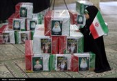 مراسم چهلمین روز شهادت امام شهید و گرامیداشت شهدای جنگ رمضان در همدان